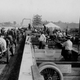The pits during 1911 Indianapolis 500